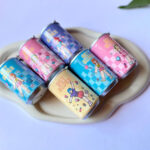 دستمال مرطوب قوطي طرح دار