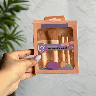 ست براش ۵ تيكه جدید پاپیونی